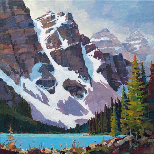 Художник пейзажист Боб Росс