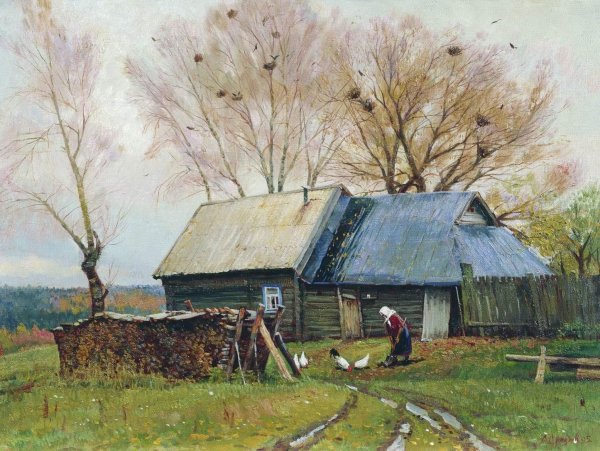 Художник Андрей Дроздов. "Федоров двор", 2005 г.