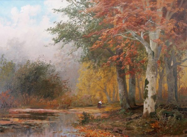 Алоис арнеггер осенние пейзажи