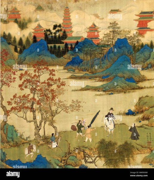 Шелковый путь китайская живопись