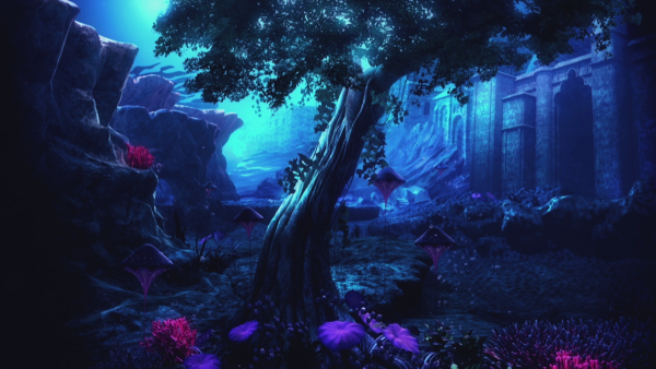 Пейзажи из аниме