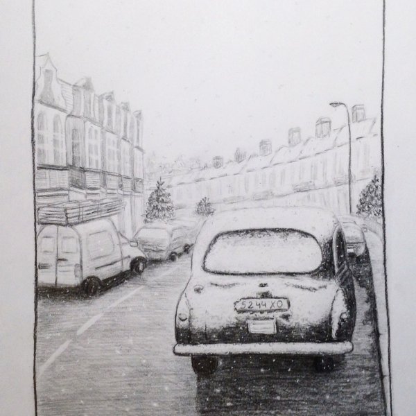 Картины карандашом