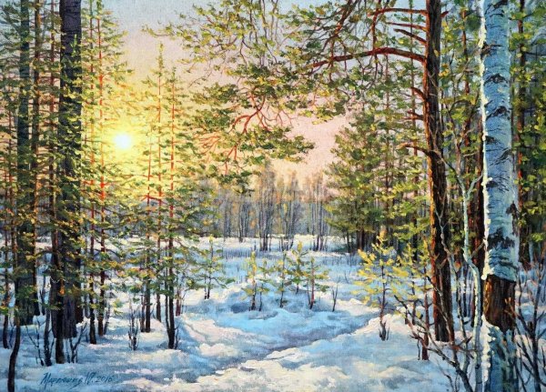 Художник Вячеслав палачев пейзажи