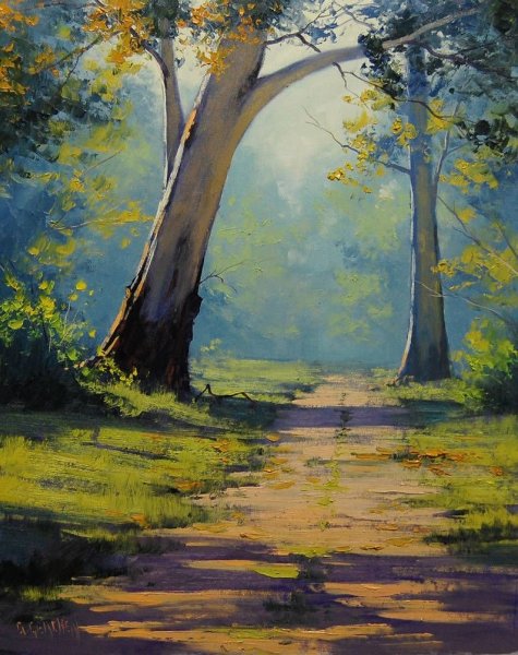 Пейзаж mastihinom Graham Gercken