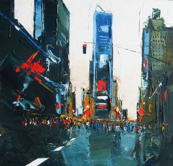 Картины мастихином Лондоне