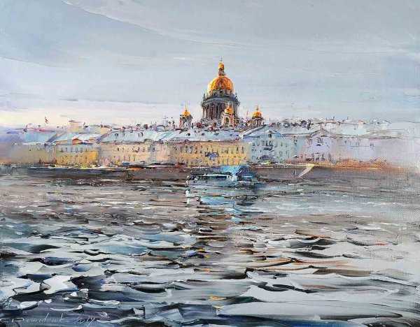 Картина Импрессионисты Онфлер