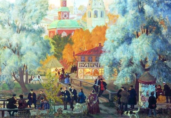 Борис Михайлович Кустодиев гроза