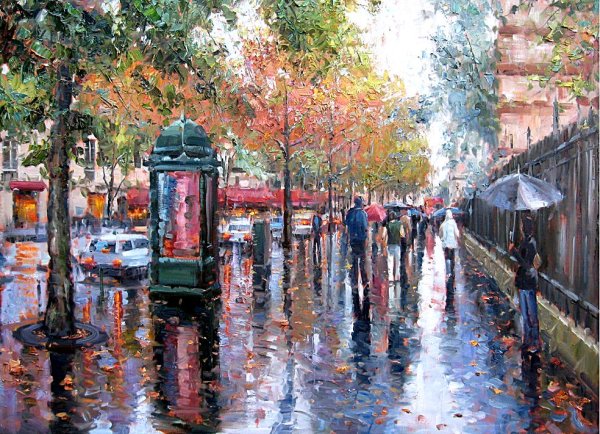 Эжен Папроски художник