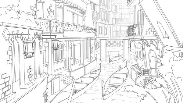 Раскраски сложные