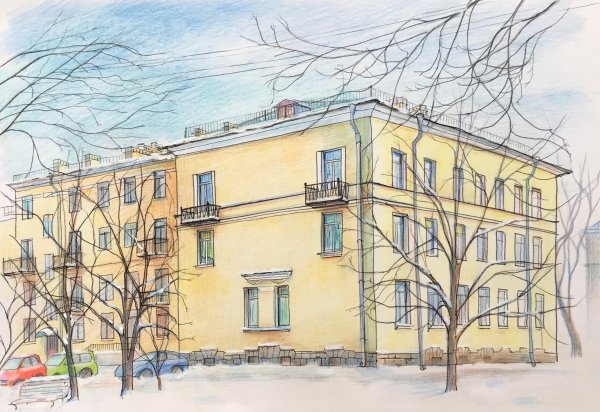 Перспектива в рисовании для детей