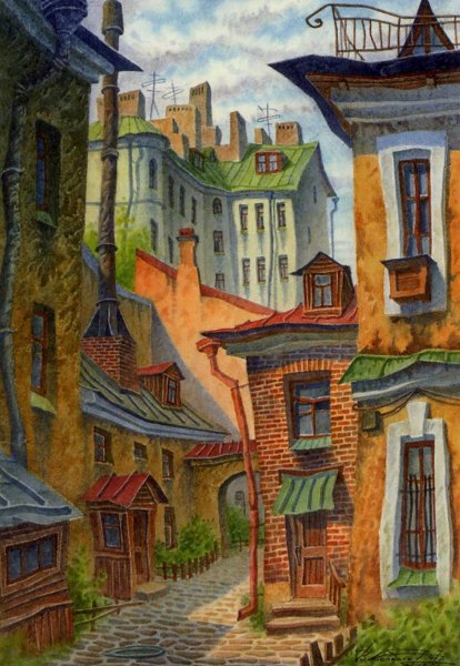 Петербургский художник Владимир Колбасов