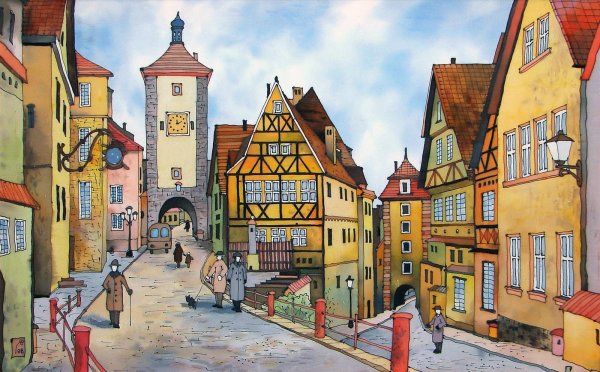 Маклейн пейзаж Амстердам