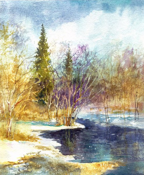 Вячеслав Чернаков акварель