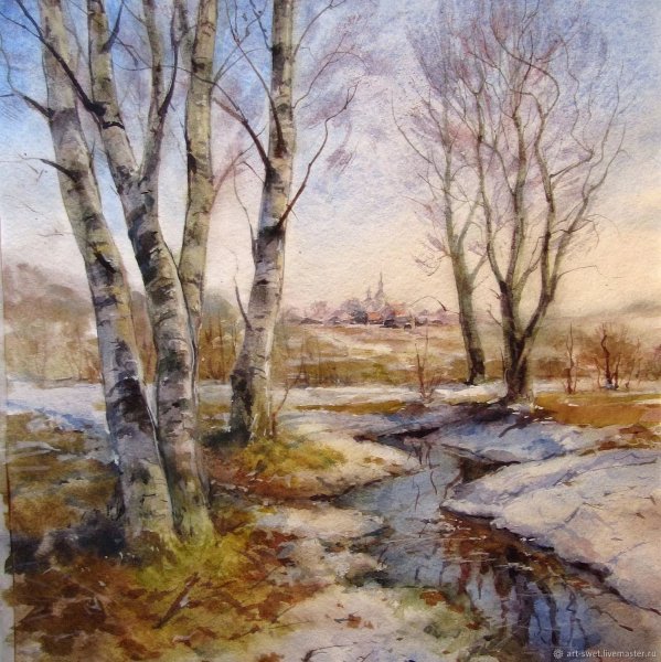 Маковой Валерий Георгиевич акварель