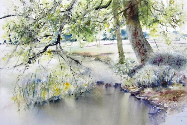 Художник роза Савинова "в хрустальной тишине"