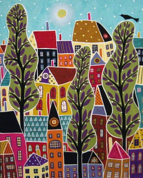 Карла Жерар наивная живопись