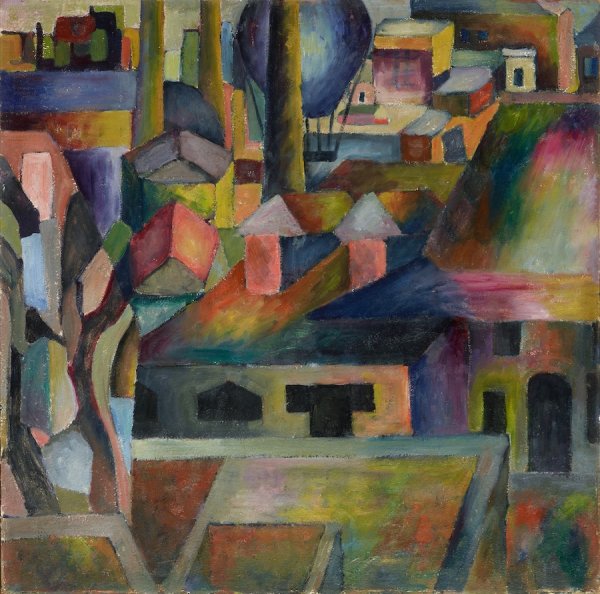 Роберт Фальк пейзаж Старая Руза