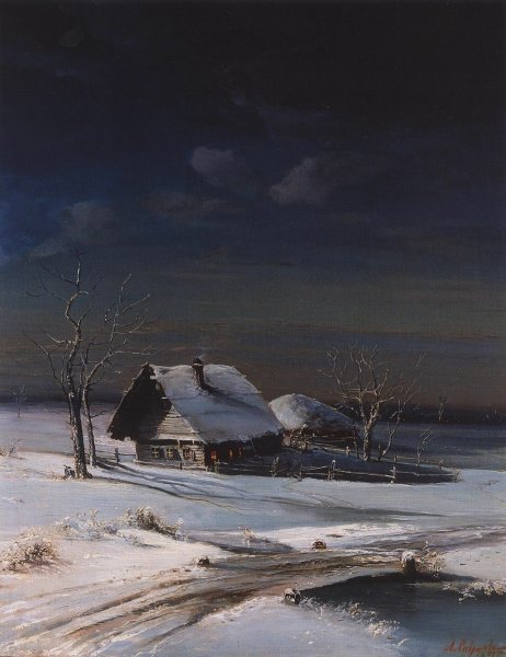 Саврасов Алексей Кондратьевич (1830 – 1897) зима