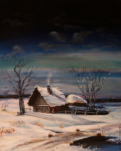 Алексей Саврасов зима 1873