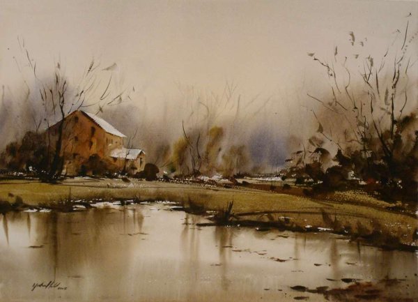 Бельгийский акварелист Филипп Vroye