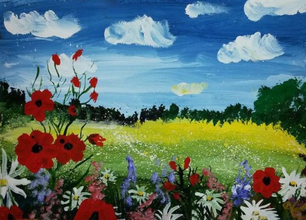 Пейзаж для детей