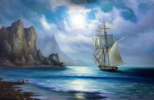 Минаев Сергей масло корабль