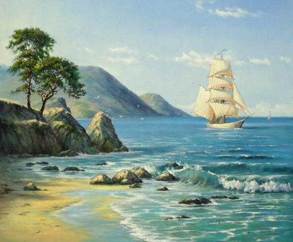 Художник маринист Александр