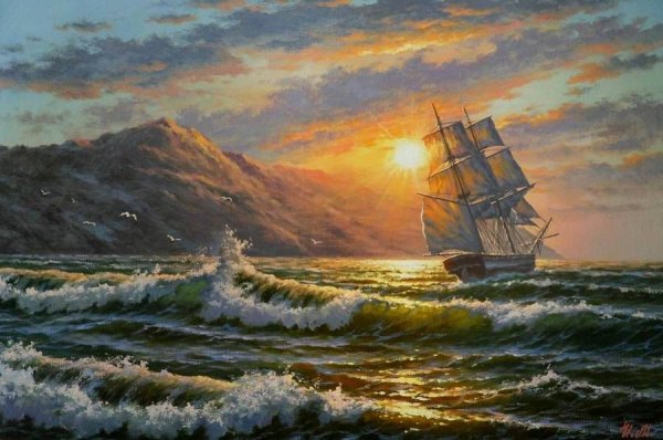 Оноприенко Игорь живопись море