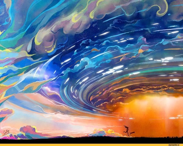 Ветер абстракция