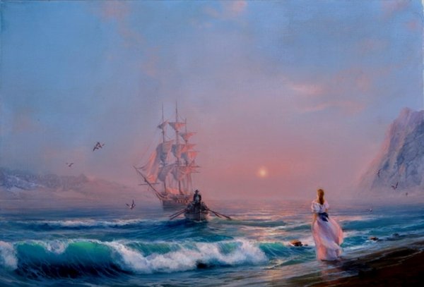 Картина Алые паруса Айвазовского