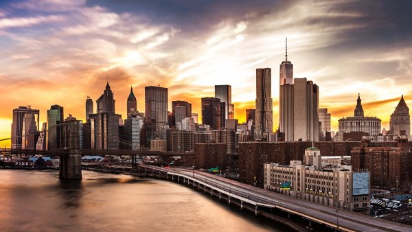 Нью-Йорк Сити Манхэттен