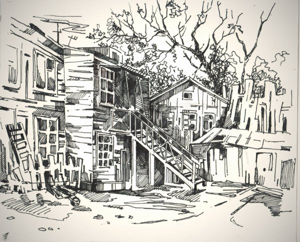 Зарисовки городского пейзажа