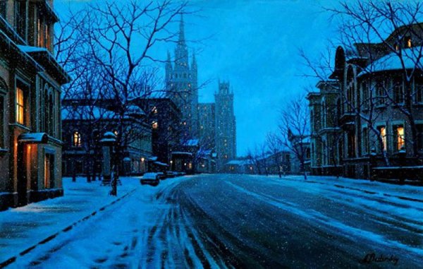 Зимняя улица