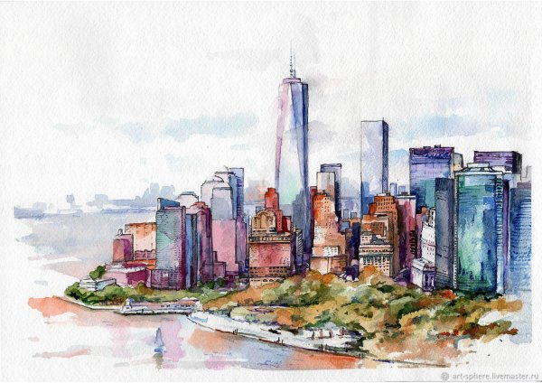 Перспектива пейзаж урбанистика