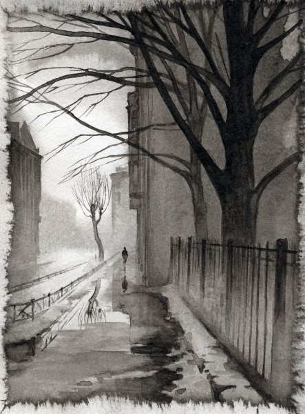 Олег Ильдюков акварели Питера