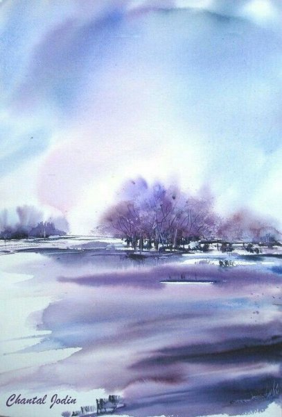 Акварельные пейзажи Николая Михайлина