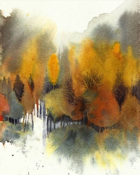 Художник Венета Дочева пейзаж