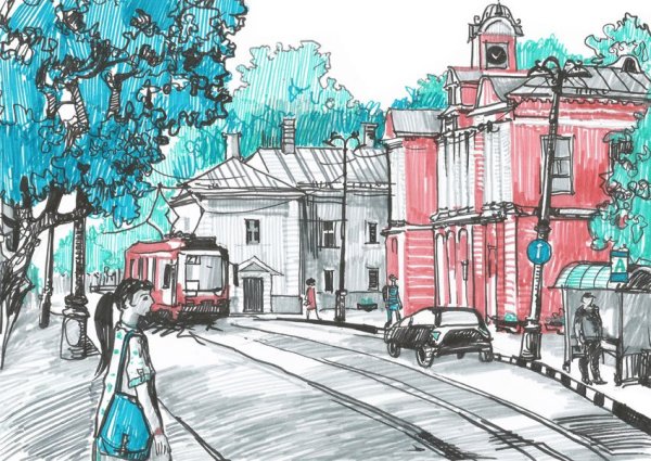 Графика карандашом