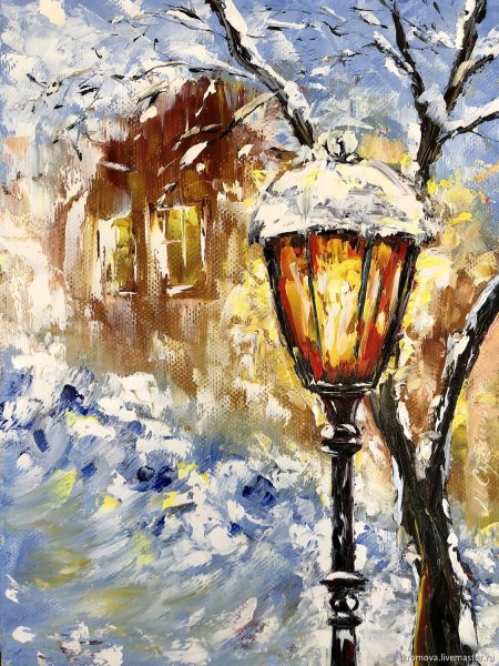 Фонарики живопись