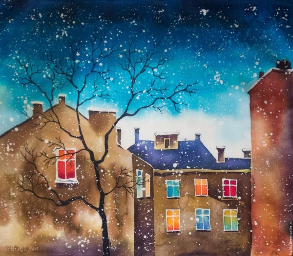 Волшебный уличный фонарь