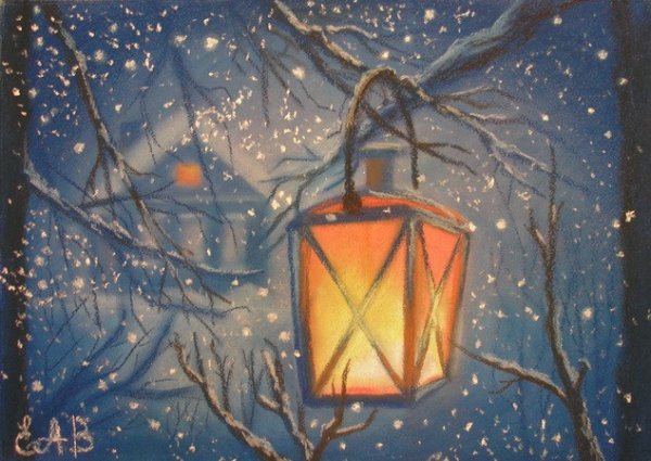 Хроники Нарнии фонарный столб