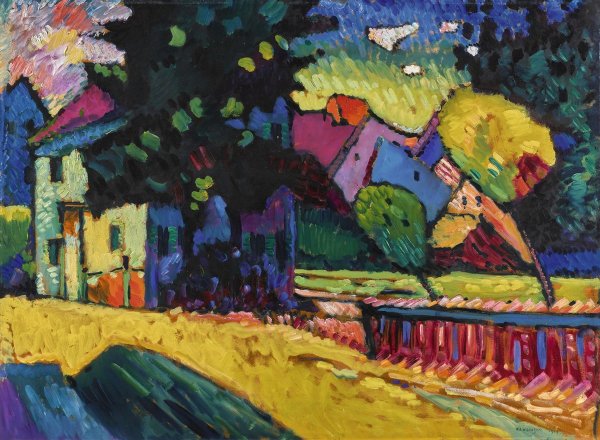 Кандинский пейзажи Мурнау