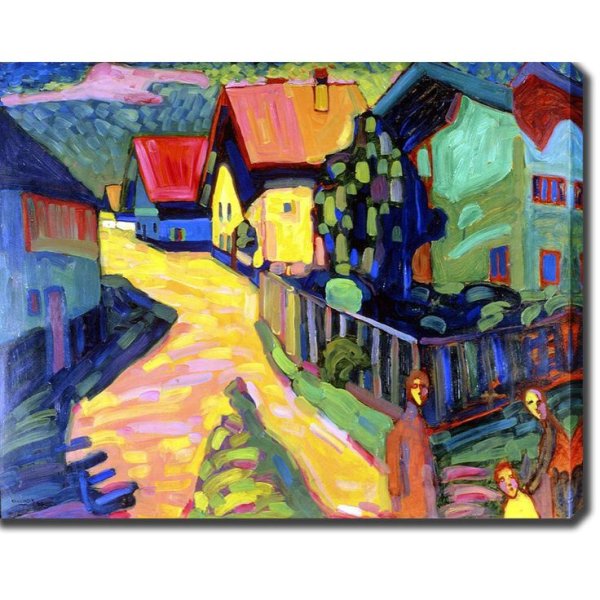 Василий Кандинский картины Мурнау