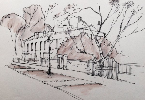 Рисуем город