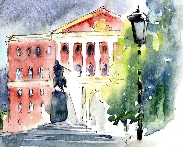 Александр Болотов ненастный Петербург