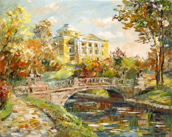 Павловск парк живопись