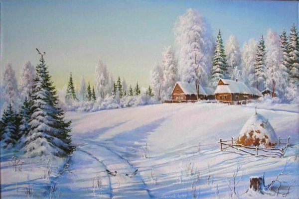 Художник Вячеслав палачев зима