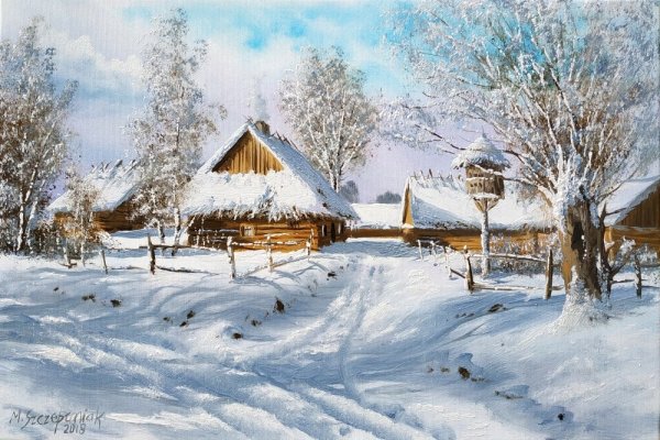 Художник Вячеслав палачев картины зима