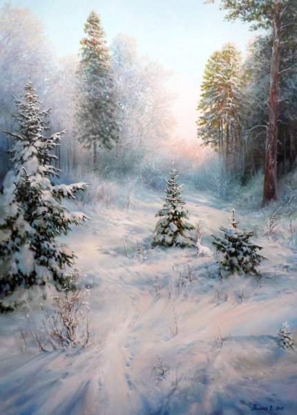 Художник палачев Вячеслав Николаевич зима