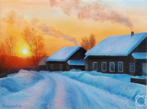 Палачев Вячеслав картины зима
